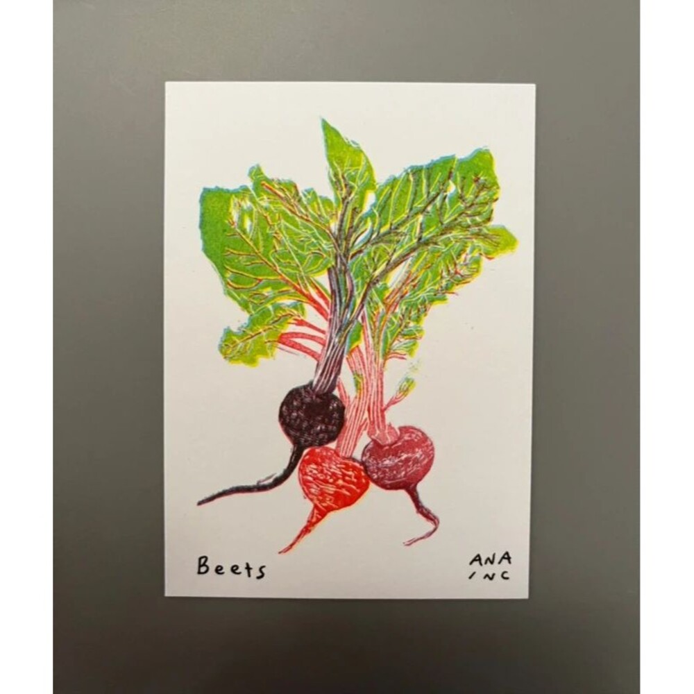 Ana Inciardi Mini Print - Beets